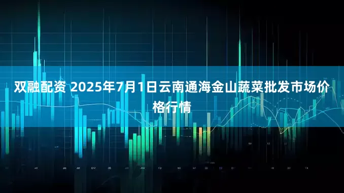 双融配资 2025年7月1日云南通海金山蔬菜批发市场价格行情