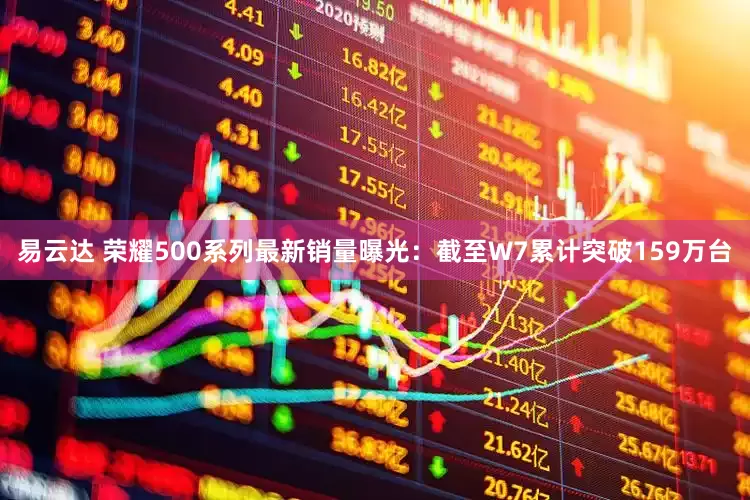 易云达 荣耀500系列最新销量曝光：截至W7累计突破159万台